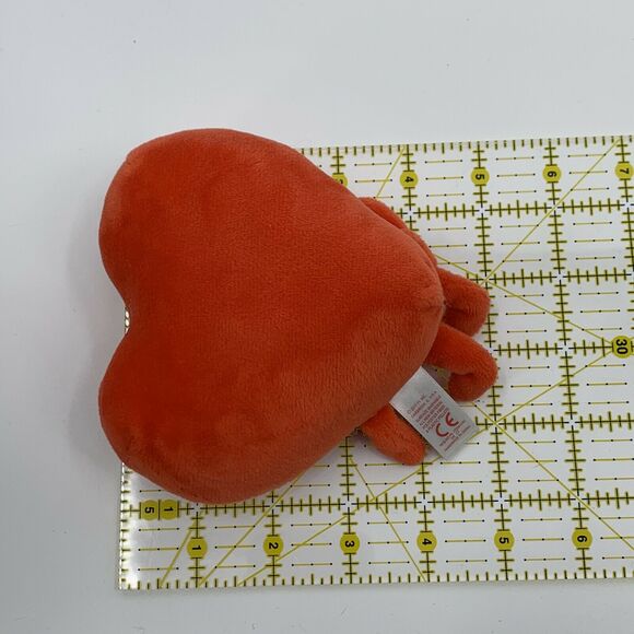 Hi-5 2017 Ty Beanie Baby Hand & Heart From The Emoji Movie Small Plush - Picture 10 of 11